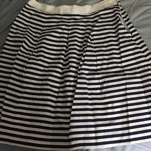 Striped Ann Taylor Loft skirt